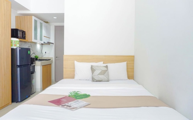 Cozy White Studio At Vasanta Innopark Apartment
