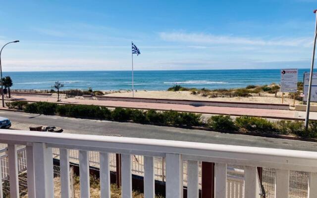 Grand appartement 1ch vue Océan