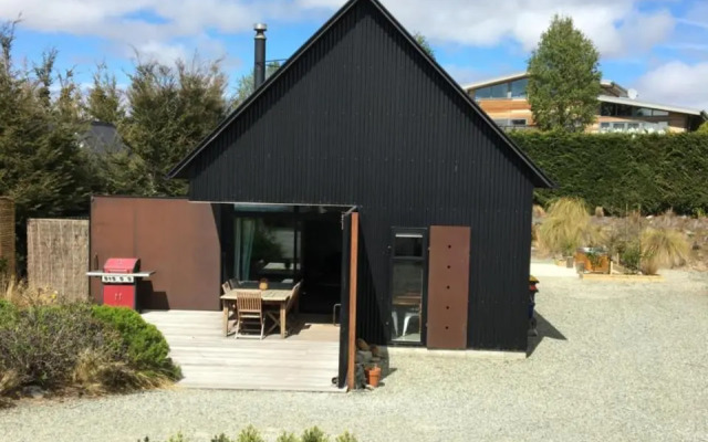 The Black House with Stunning Outdoor Bath