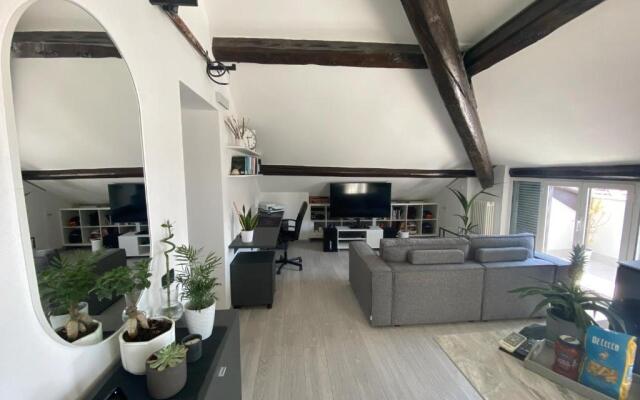 Rooftop Openspace With Balconies, Parking and bbq