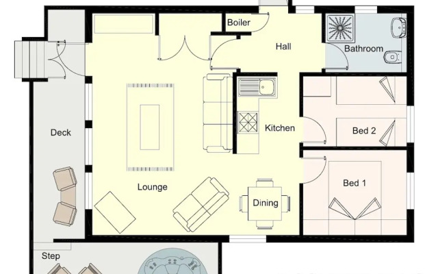 Conifer Lodge 8 With Hot Tub, Newton Stewart