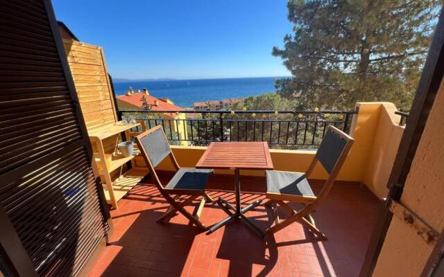 T2 Ajaccio Sanguinaires Vue Mer Plein Sud 300m plage