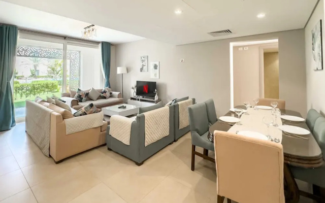 Xuru Stays I Modish & Magnific 2bdr @ Mangroovy Pool & Beach Access