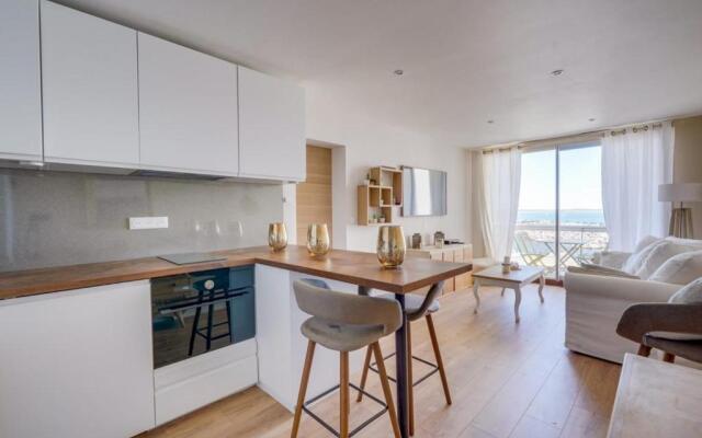 Appartement du port d'Arcachon avec piscine