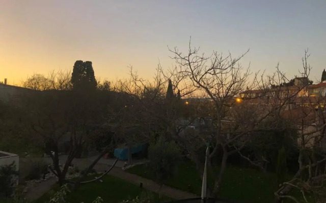 Romantic house - entrance to the medieval castle