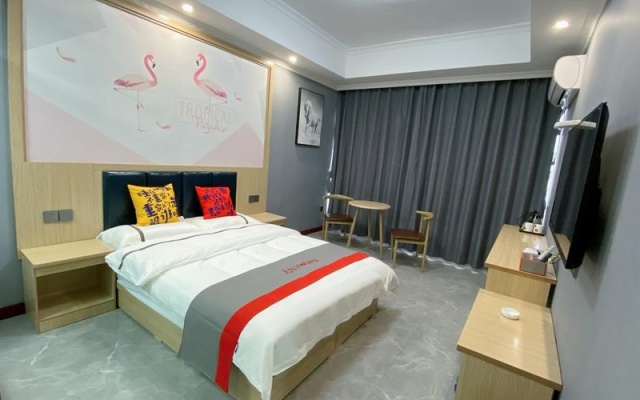 Jun Hotel Henan Luoyang Yichuan County Dukang Avenue Dazhang Supermarket – Guest Rooms – Luoyang
