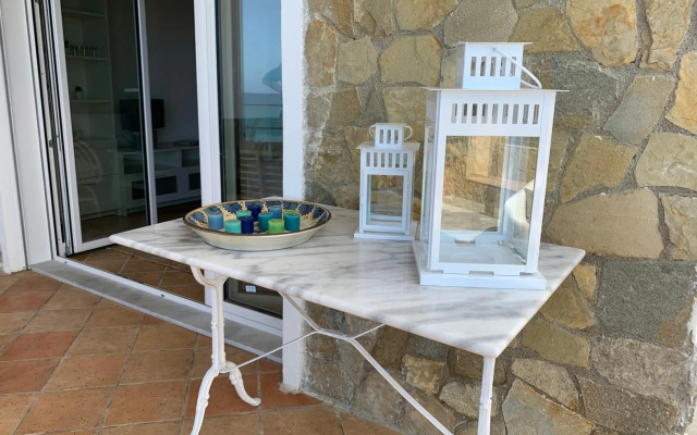 Sfondo Blu Villa sul mare