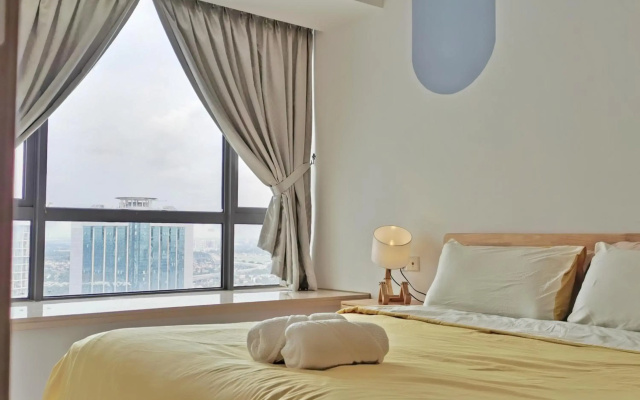 Minimalism Geometric Style 1bedroom R&F Mall