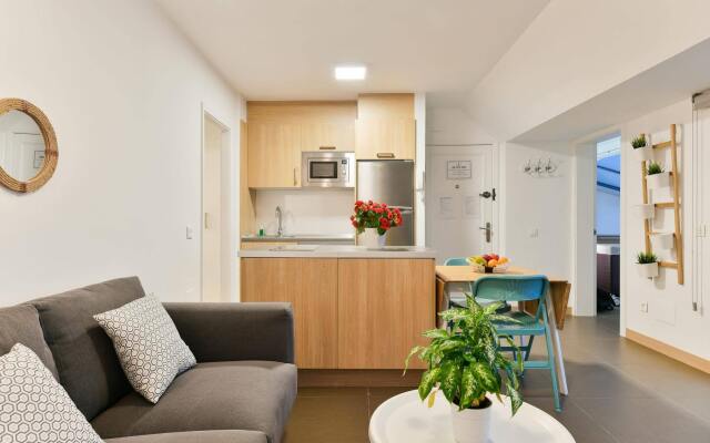 Roof Top Suite - Living Las Canteras
