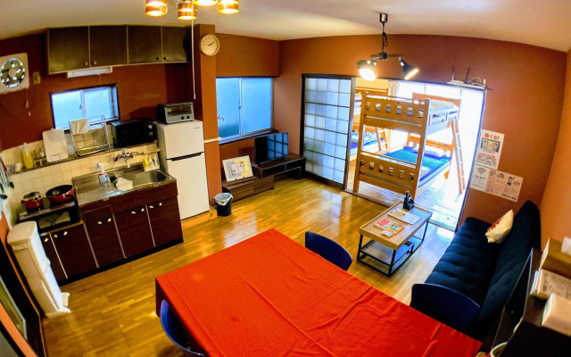 ルルルあたご 3〜6名に最適 家族＆グループ向き ゆったり1Rアパートタイプ