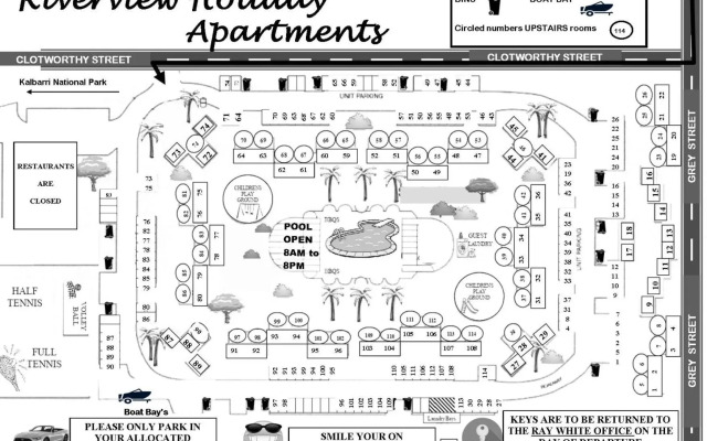 Riverview Holiday Apartment 6 - Kalbarri WA