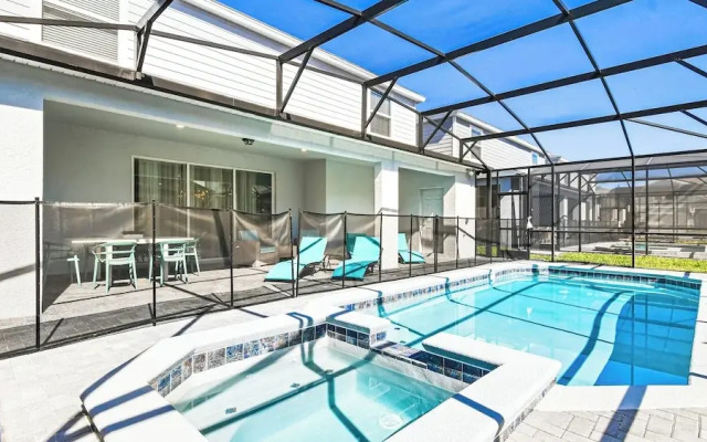 Fancy Game Theater 10br Villa W/pool/spa Disney