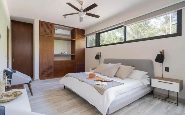 Cozy 1Bbrm +Garden and Private Pool Aldea Zama