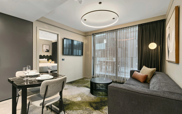 Melbourne City Apartment Hotel – Guest Rooms – Melbourne