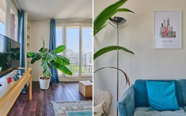 Sublime 2 Bedroom Flat Quai de Seine Eiffel Tower