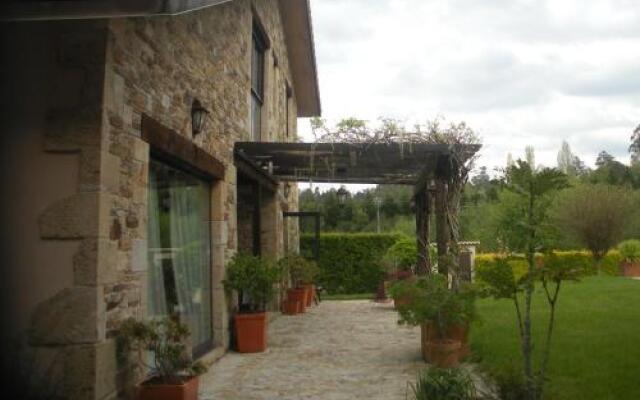 349 Casa As Lamas, con piscina cerca de Santiago