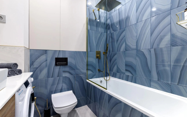 Стильная квартира с качелями в ЖК Самолет