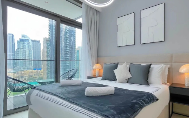 Burj Crown Luxury 3bedroom Balcony & View