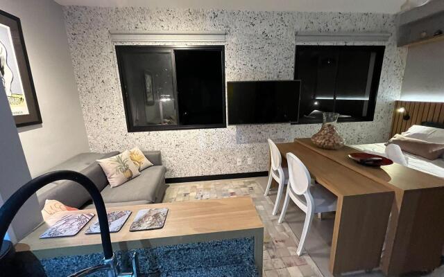 AA12 Studio Estiloso e Moderno Único no Bixiga