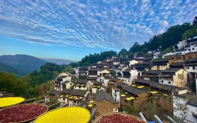 Huahai Shanyu PANORAMA·FLOWERS 270° Scenic Autumn Sun Design Boutique Stay (Huangling Scenic Area) – Outside – Shangrao