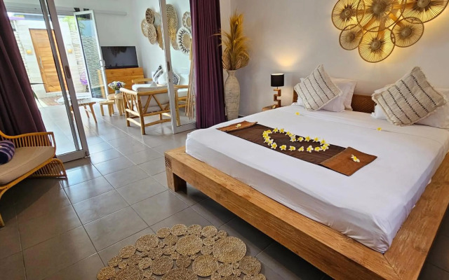 Villa Floppy New 1 bedr villa private Pool 5min beach