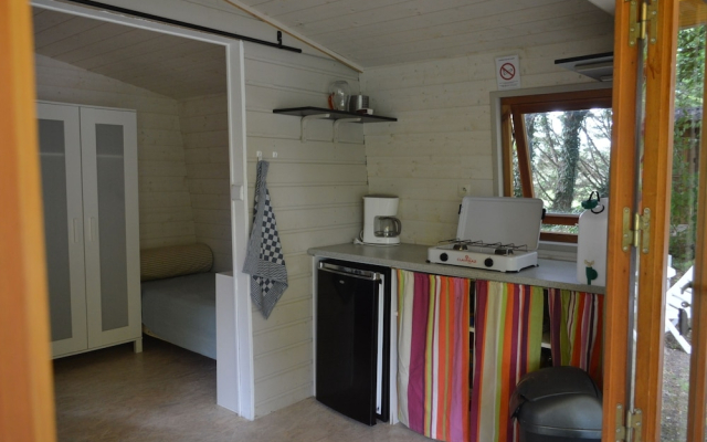 Camping Le Petit Lion - Lodges Bois