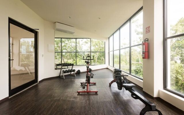 Amazing Studio With Private Pool Gym & Temazcal