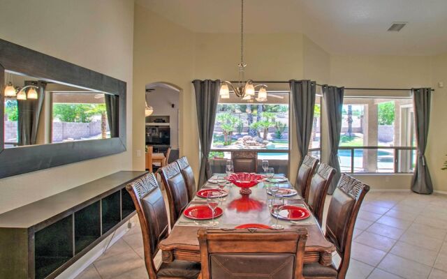 Chandler Retreat w/ Pool, Hot Tub & Grill!