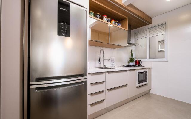 Apto moderno c/churrasqueira nos Ingleses RMA402