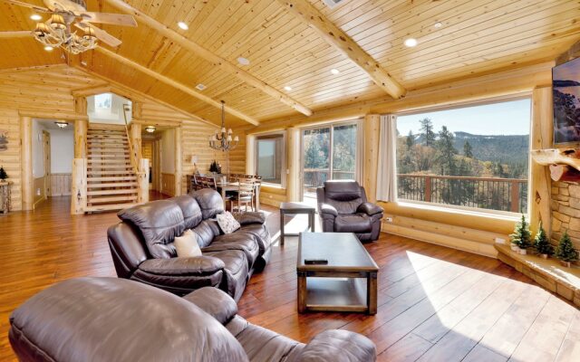 Golden OAK LOG Cabin #2206