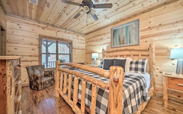 Expansive Broken Bow Cabin w/ Hot Tub & Playset!