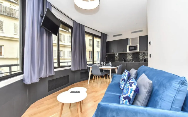 Chic Apartment - 1br/4p - Near Opera Garnier