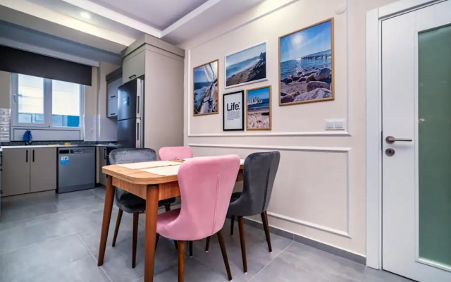 Cozy Flat 7 min to Mermerli Beach in Antalya