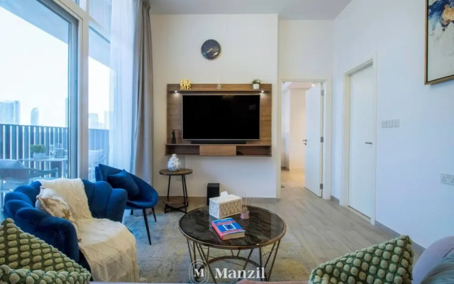 Manzil-1BR Apt with Pool in JVC