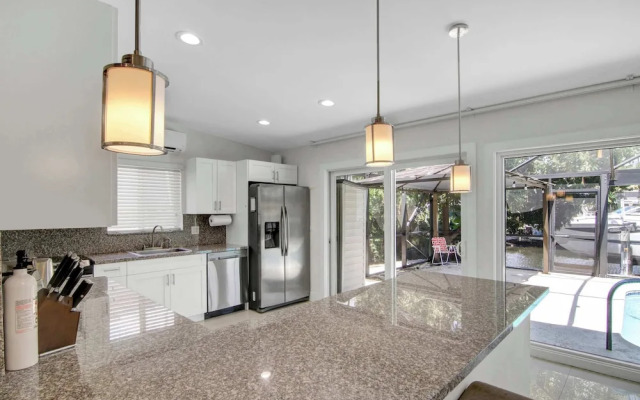 Waterfront Oasis w/ Enclosed Pool!