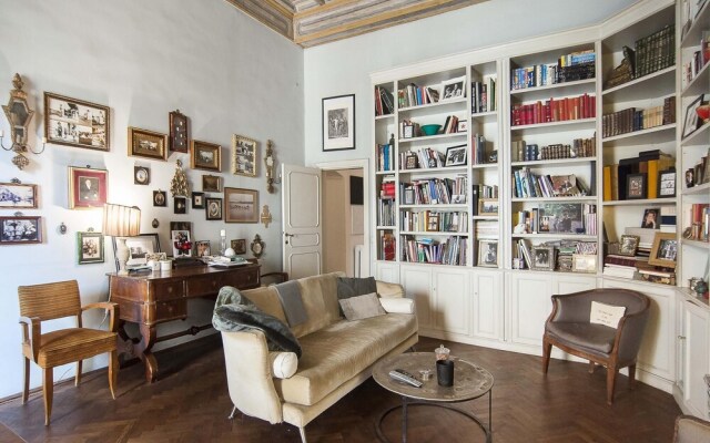 Rome an Aristocratic Apartment in Historic Palace Near the Piazza Navona