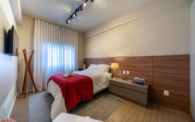 Lindo apto com churrasqueira em Gramado RMN305