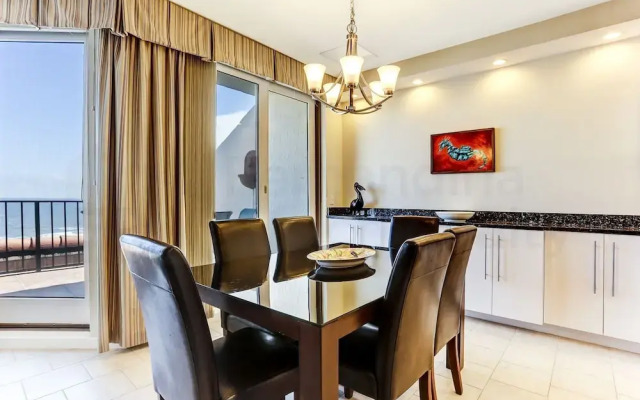 Spacious Oceanfront Penthouse Villa by RedAwning