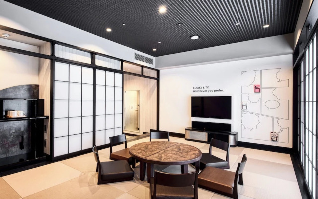 IN THE LIBRARY hotel and books TOKOROZAWA