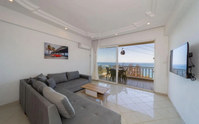Lovely Flat With Sea and Nature View in Alanya