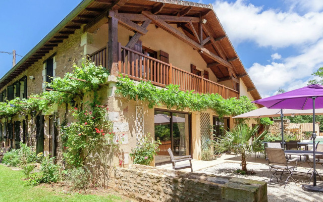 Spacious Farmhouse With Private Heated Pool in a Rustic Garden