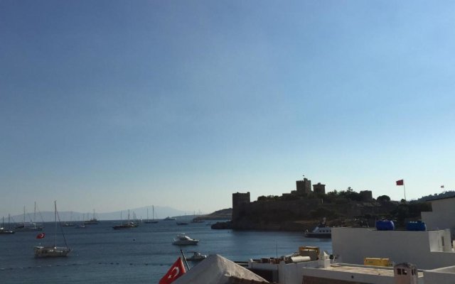 White and Blue Bodrum