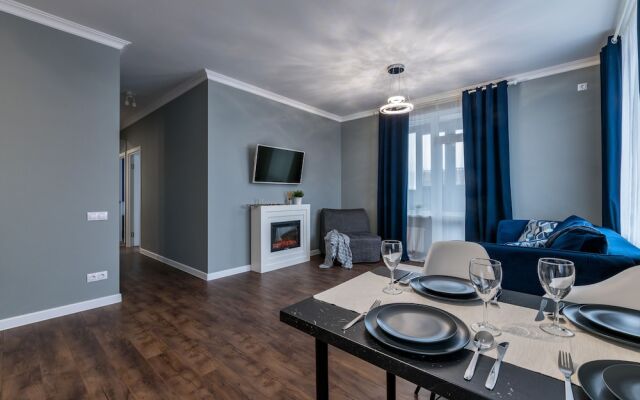 One Bedroom Luxury Apartment-Двухкомнатная квартира у метро Фрунзенская