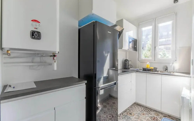 Beautiful Equipped Apartment in Downtown Deauville 4p/1br