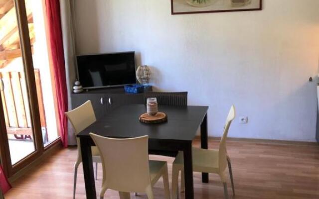 Studio vue piste + parking souterrain privatif inclus