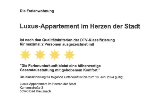Luxus-Appartement im Herzen der Stadt