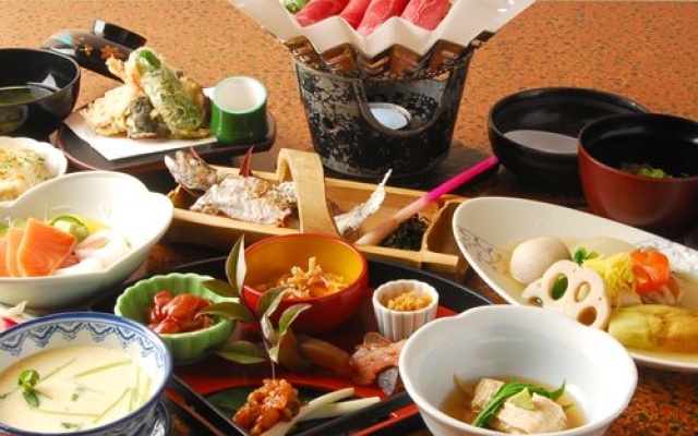 Yuya Hiryu no Yado – Meal – Kawanehon