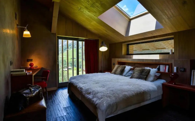 Luxueux chalet 4 chambres avec piscine et hammam