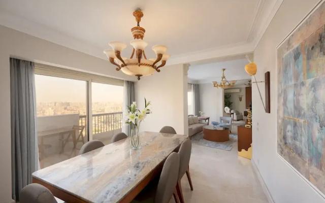 Vesta- Luxury Panoramic Duplex - 3br- Zamalek II