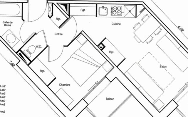 Appartement Belle Plagne, 2 pièces, 5 personnes - FR-1-455-172